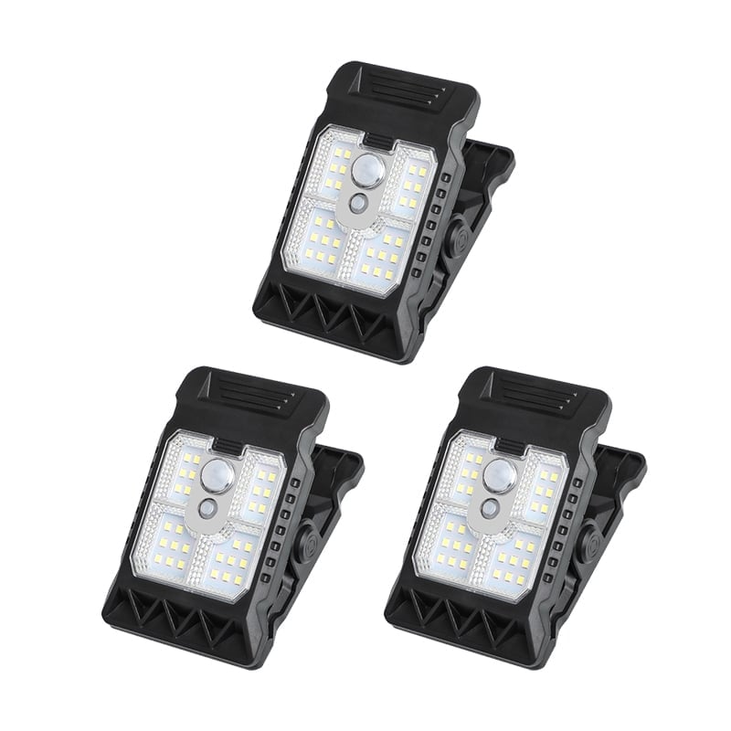 BrightClip – Portable Clip-On Motion Sensor LED Lights – 3 PCS