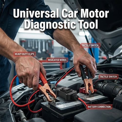 TurboCheck – Vehicle Engine Analyzer – Black-Red