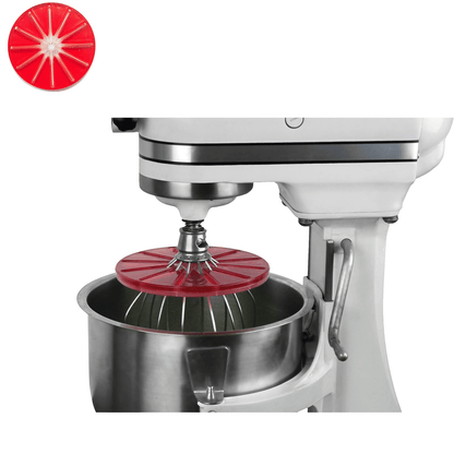 MixEase – The Instant Whisk Cleaner – Bowl-Lift Mixers / Red