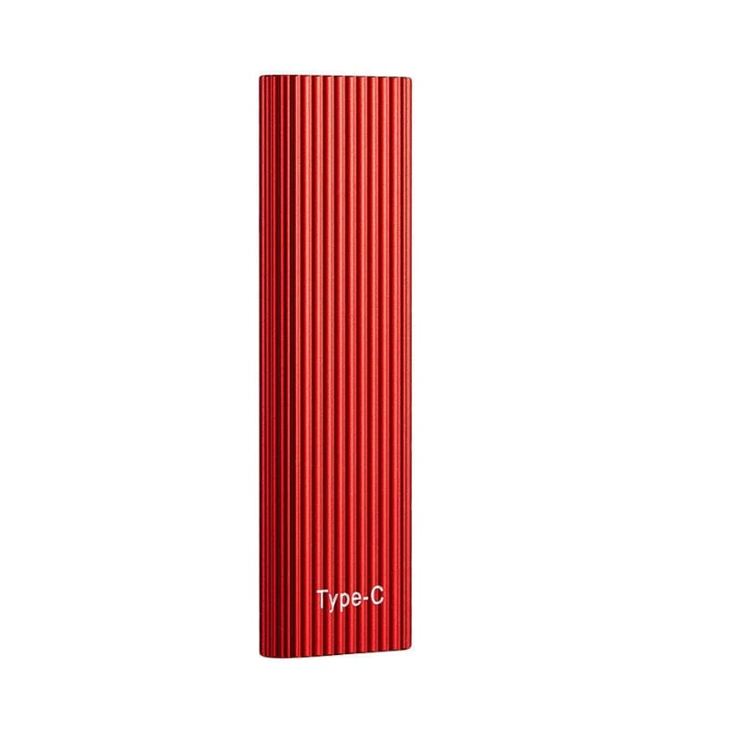 16TB Large-Capacity Type-C Portable Mini SSD – Red / ️ 1x 16TB - Starter Drive / Super Fast Delivery