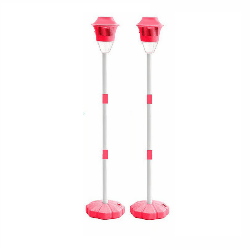 TitanBreeze – Smart Automatic Bubble Maker – Street Lamp Design-red * 2