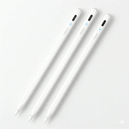 PixelGlide – Magnetic Palm Rejection iPad Stylus – White*3