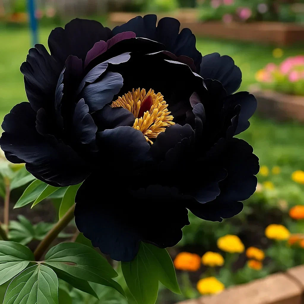 RoyalPetal – Luxury Garden Peonies – Obsidian / Starter Bundle (2 Plants)
