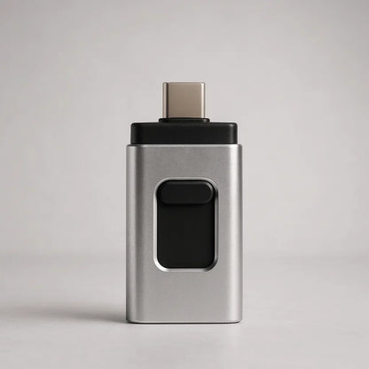MegaStore – 2TB Smartphone Memory USB – Silver / 1x Memory USB