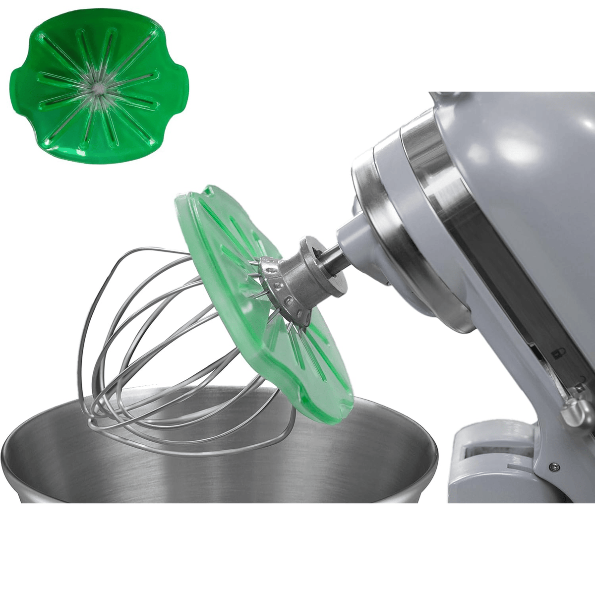 MixEase – The Instant Whisk Cleaner – Tilt-Head Mixers (4.5QT-5QT) / Green