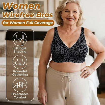 BoldContour - Wire-Free Leopard Bra – image 7