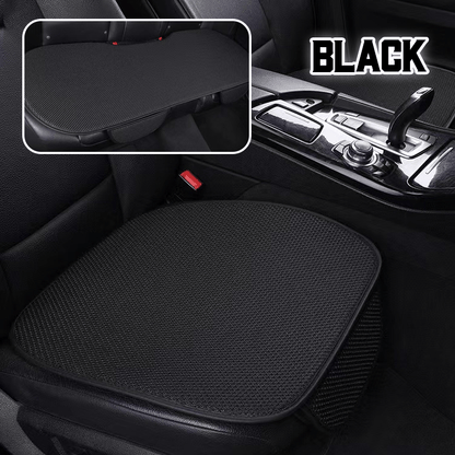 SeatBreeze – Breathable Seat Cover Cool Anti Slip Comfort – Black / Fullset (2 Front Seats + Full Backseats)