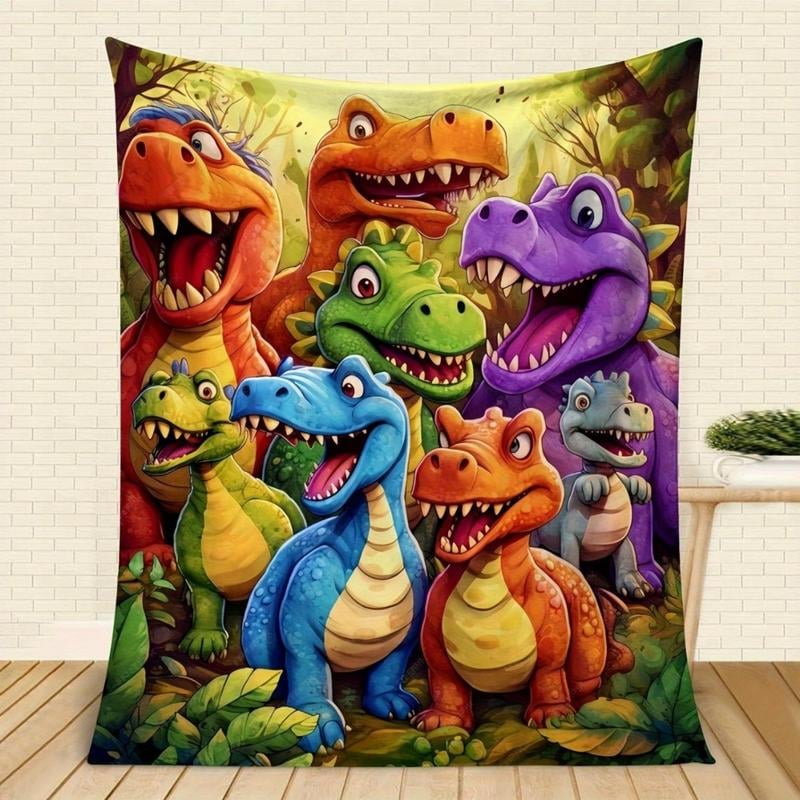 SnuggleSaurus - Ultra-Soft Dino Blanket – 40"x30"(102cm*76cm)