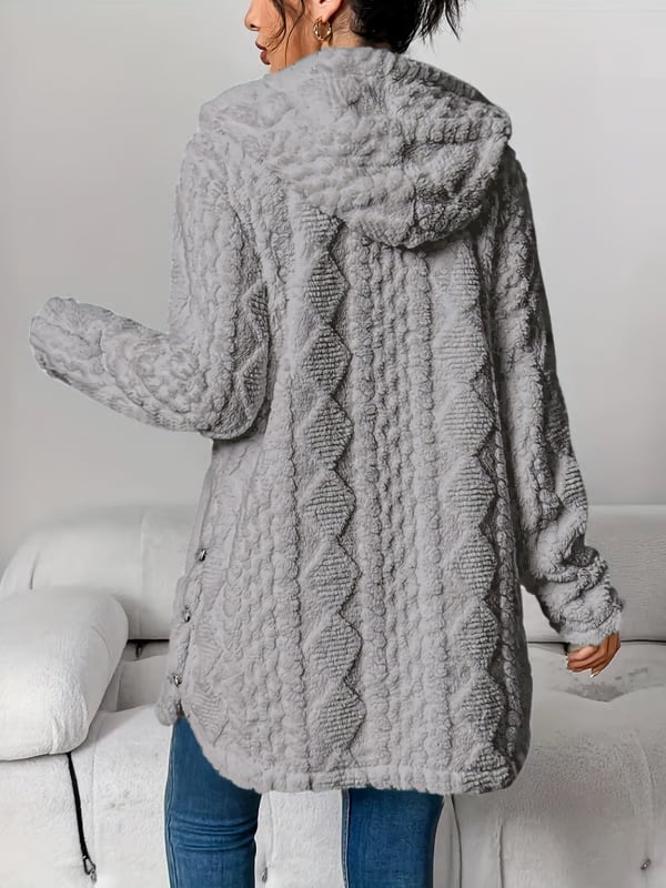 CloudSilk – Effortless Chic Hooded Dress – image 2