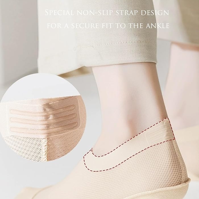 AirCore – Invisible Nylon Comfort Socks – image 3