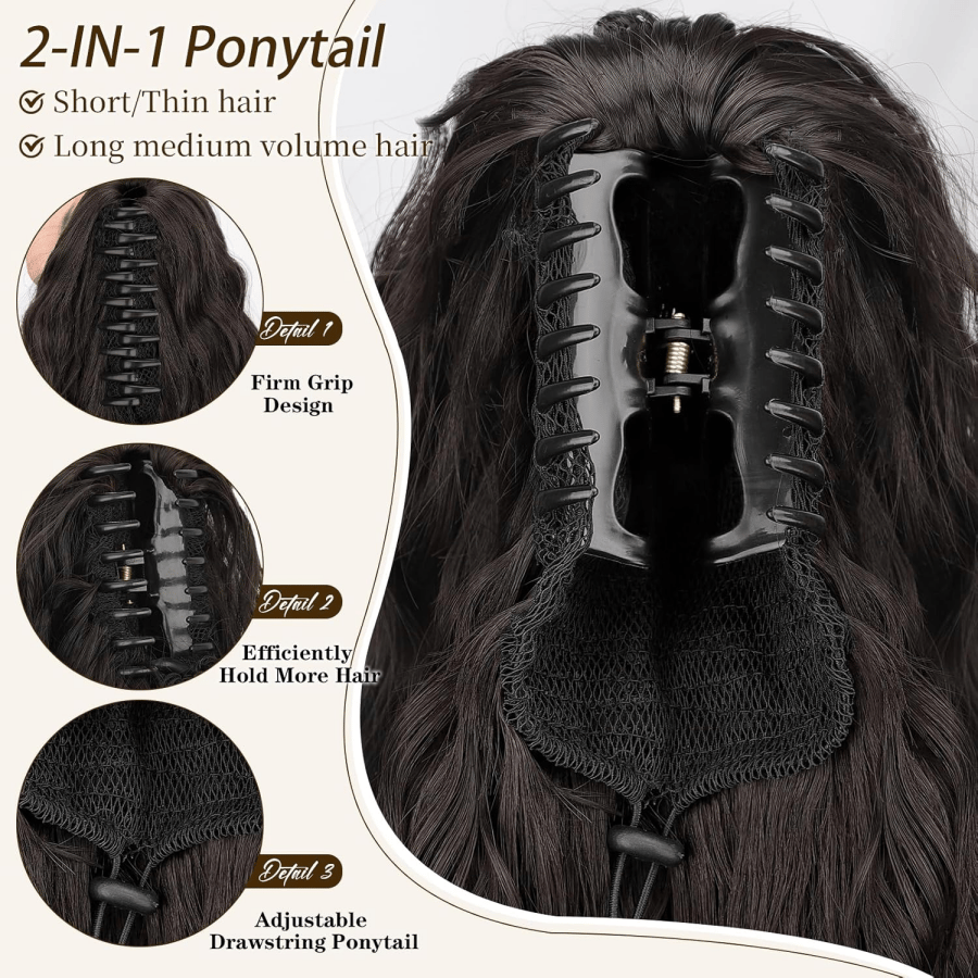 SilkiPony – Natural Hair Ponytail Extension – image 20