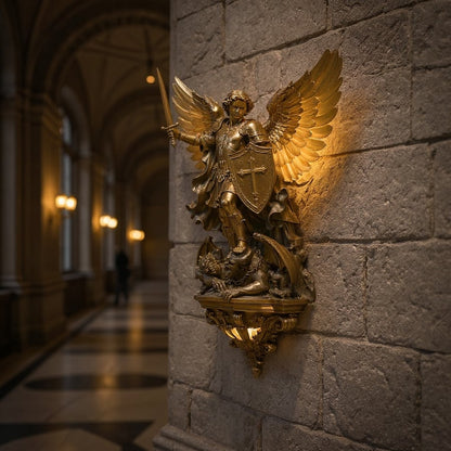 CelestialGuard – Archangel Michael LED Wall Lamp – image 2