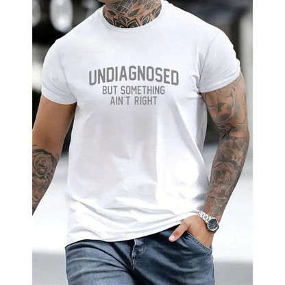 MoodThread – Undiagnosed Humor Graphic T-Shirt – White / XXS
