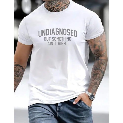 MoodThread – Undiagnosed Humor Graphic T-Shirt – White / XXS