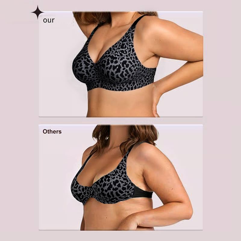 BoldContour - Wire-Free Leopard Bra – image 13