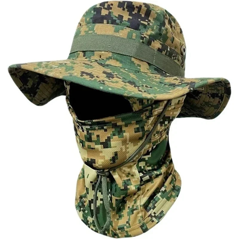 AirTrek – Breathable Mesh Tactical Hat – Digital Jungle Camo