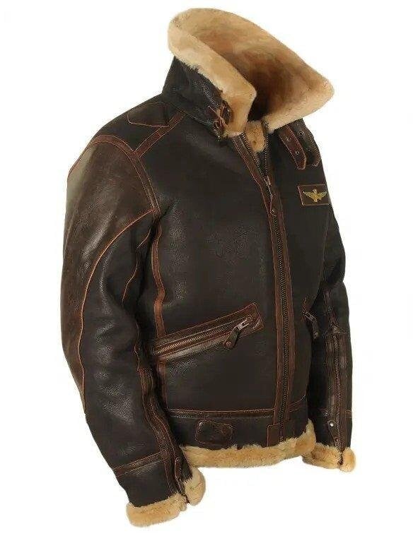 AeroFur – Aviator Shearling Jacket – image 4
