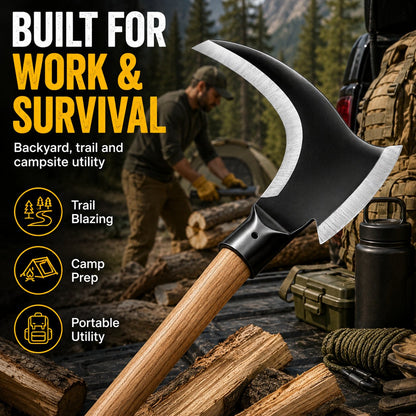 TimberClaw – Dual-Edge Clearing Axe – image 9