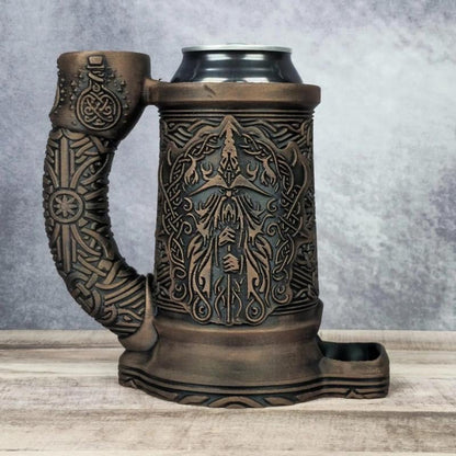 MageMug – Wizard Dice Tower Insulated Cup – Copper