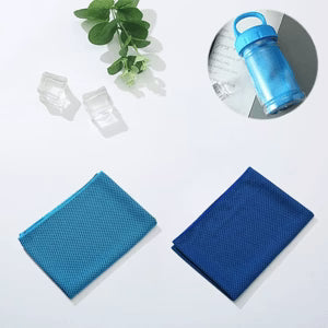 ChillWrap – Rapid Cooling Towel – Blue / Blue