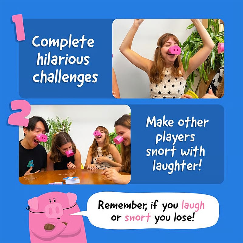 PuzzlePig – Nose‑Match Dice Game for All Ages – image 3