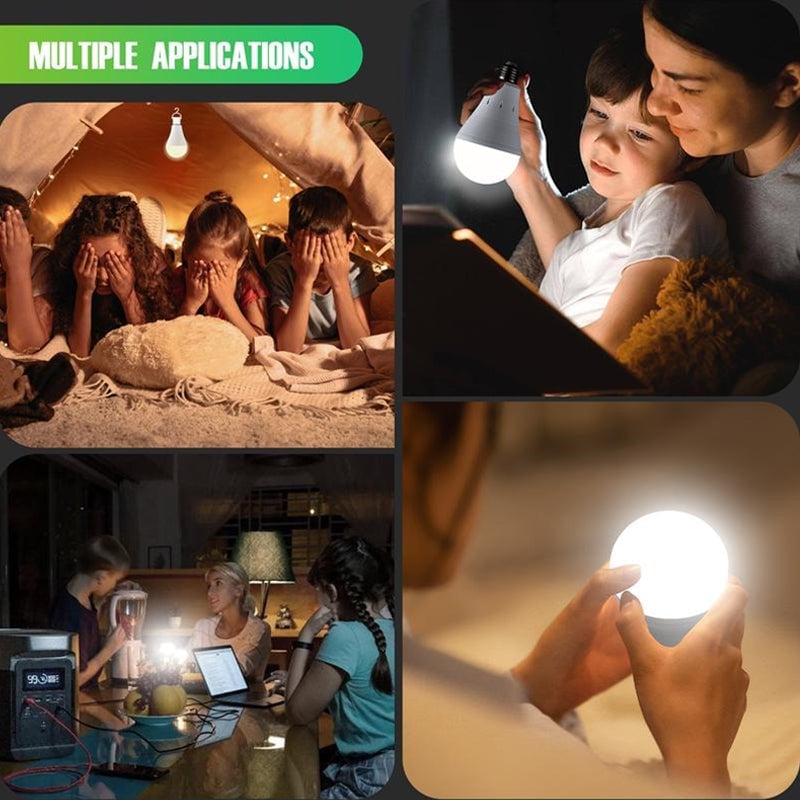 BrightEase – Rechargeable LED Bulb with Remote Control – image 4