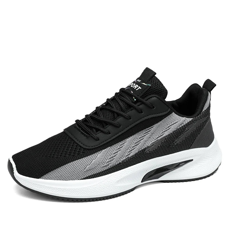 Lightweight and Comfortable Mesh Orthopedic Shoes – Black / 39