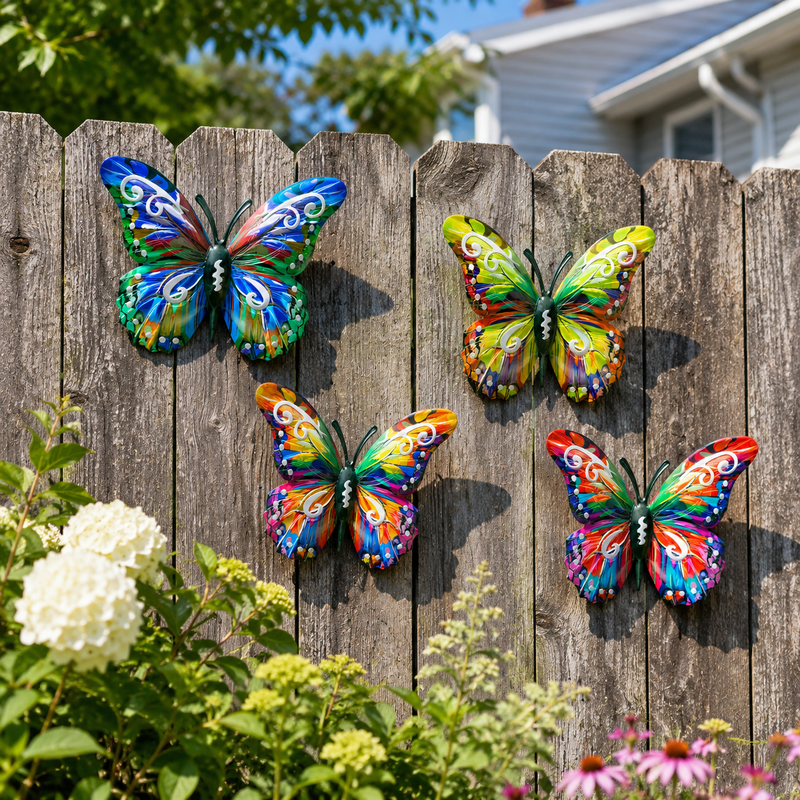 Butteriva – Metal Butterfly Wall Art – image 4