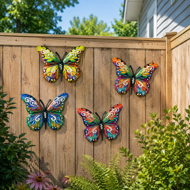Butteriva – Metal Butterfly Wall Art – image 5