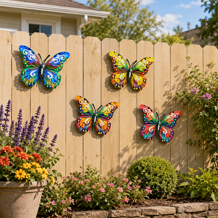 Butteriva – Metal Butterfly Wall Art – image 6