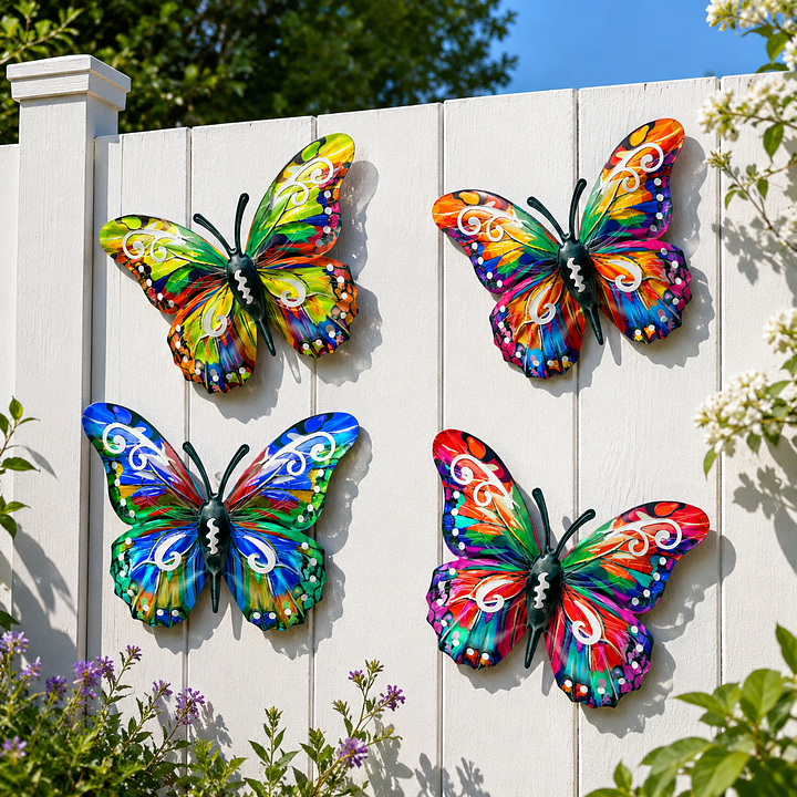 Butteriva – Metal Butterfly Wall Art – image 7