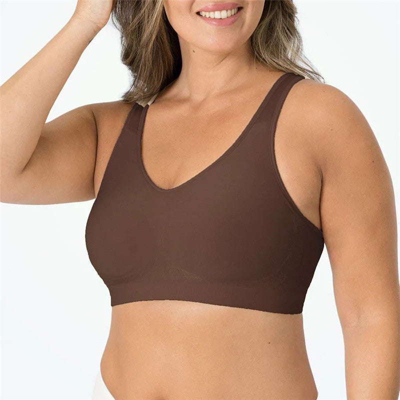 Comfy bra (Buy 1, get 3 free) – Brown / S