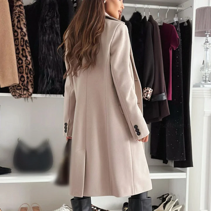 LuxeFemme – Women’s Elegant Tailored Long Coat – image 6