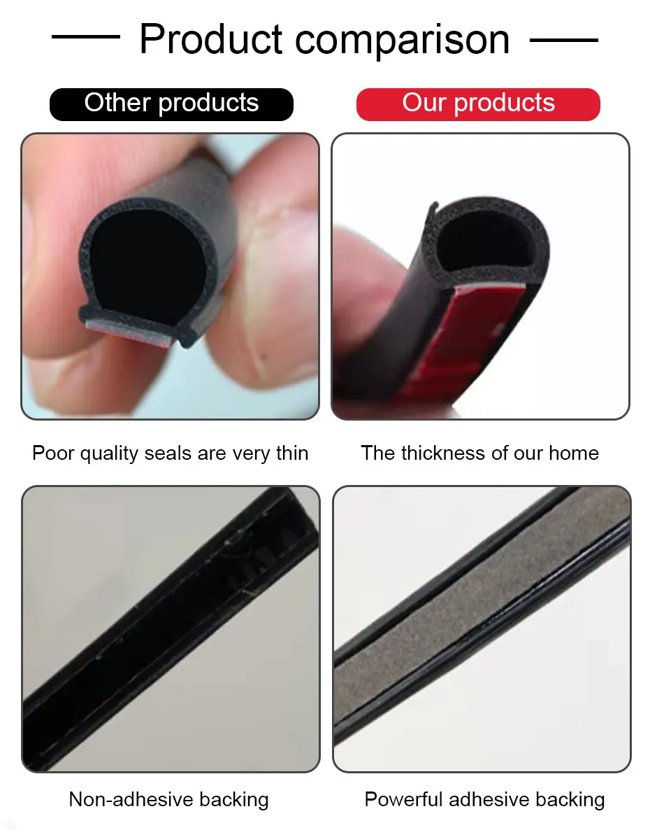 SealGuard – Automotive Weather Stripping Rubber Seal – image 9