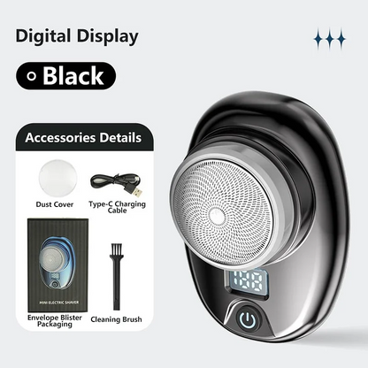 ShaveMate – Portable Electric Shaver – Black