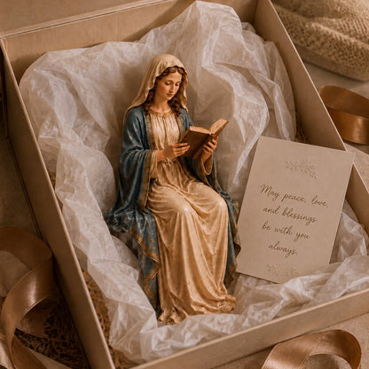 DivineRest - Virgin Mary Reading Figurine – image 7
