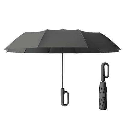 StormFlex – Compact Windproof Umbrella – Black / 105 cm/41.3 inches
