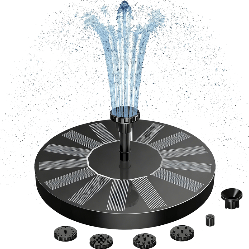 SolarRipple – Garden Fountain System – Non-lighted / Buy 1