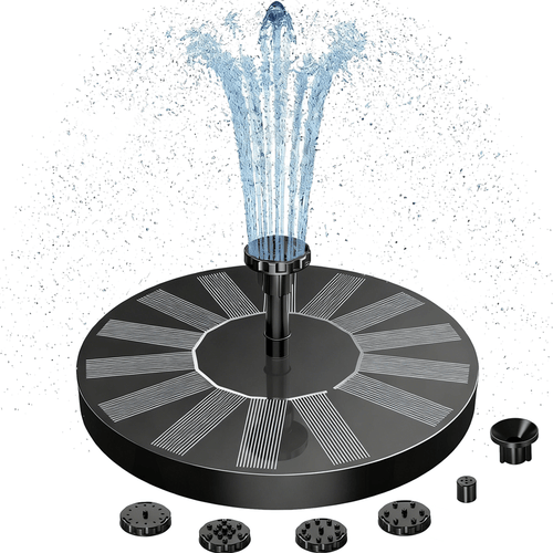 SolarRipple – Garden Fountain System – Non-lighted / Buy 1