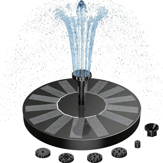 SolarRipple – Garden Fountain System – Non-lighted / Buy 1