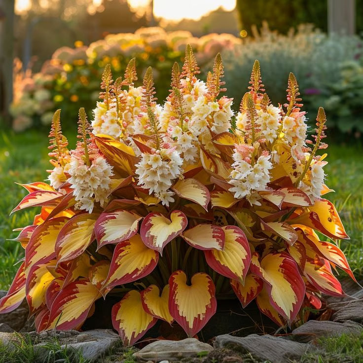 GardenÉlan – Rare Hosta Seeds for Home Gardens (100 Seeds) – Champagne Mist