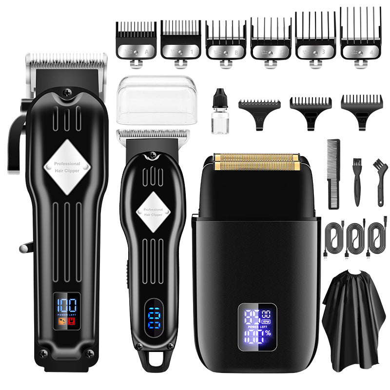 StyleForge – All-in-One Grooming Clipper Set – Black 3-piece setFree shipping