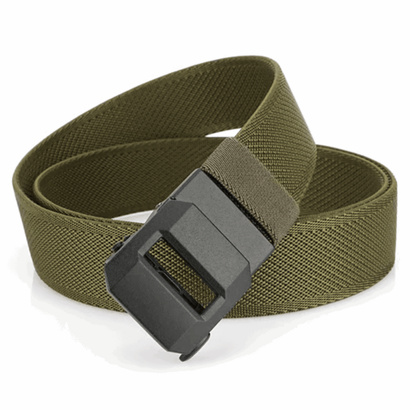 LockFit – Premium Tactical Precision Ratchet Belt – Green / Default(120cm)