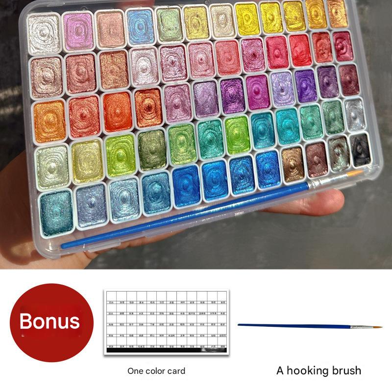 ColorShift – Dynamic Watercolor Painting Set – 60 Colors