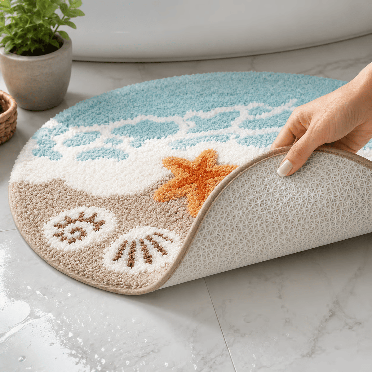 AquaCloud – Instant Dry Luxury Bath Mat – image 4