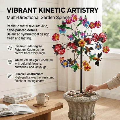 TwinkleBloom – Solar Flower Garden Décor – image 2