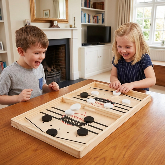 SnapPlay – Fast Action Wooden Game Set – Small