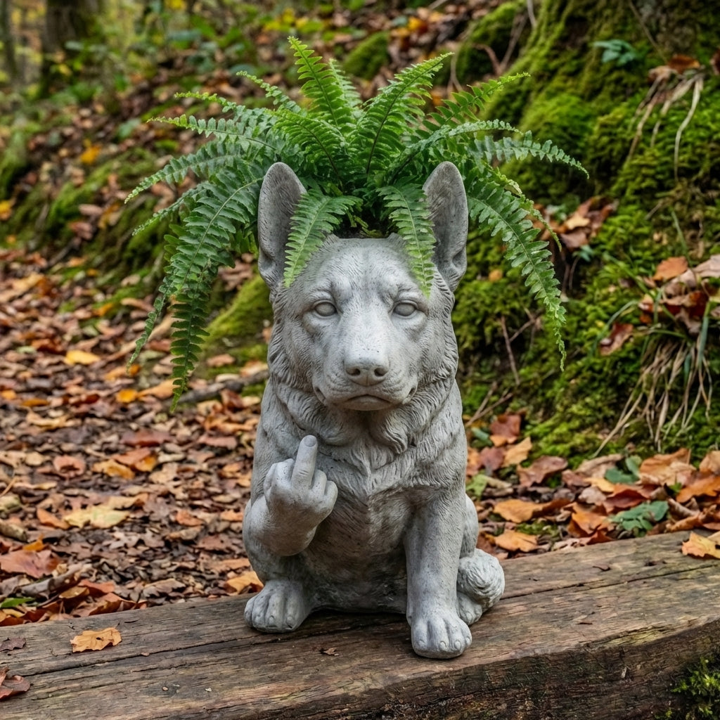 BullyPot - Decorative Dog Planter – Sheepdog