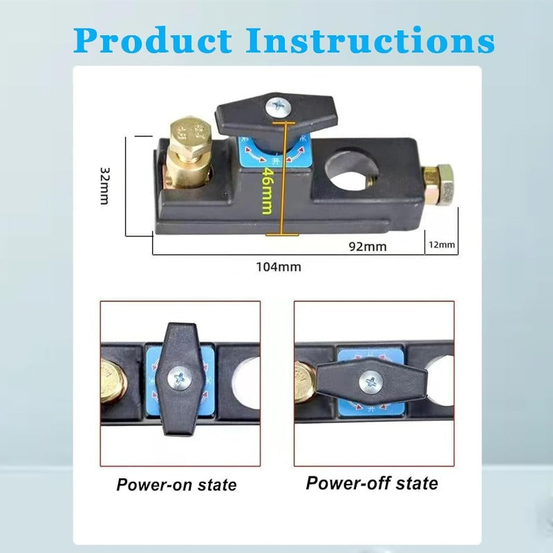 SafeCurrent – Pure Copper Battery Disconnect Switch – image 3