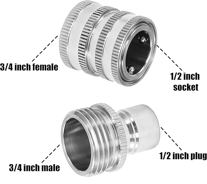 GardenPro – Stainless Steel Quick Connect Hose Set – image 9